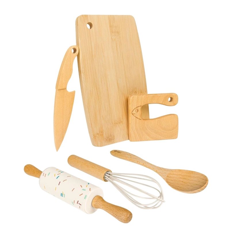 SHGO – drewniany zestaw do got – Kitchen Kids Baking Set recenzja i cena