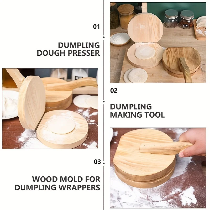 1 szt. drewniany, ręczny wałek – Kitchen Roller Baking recenzja i cena