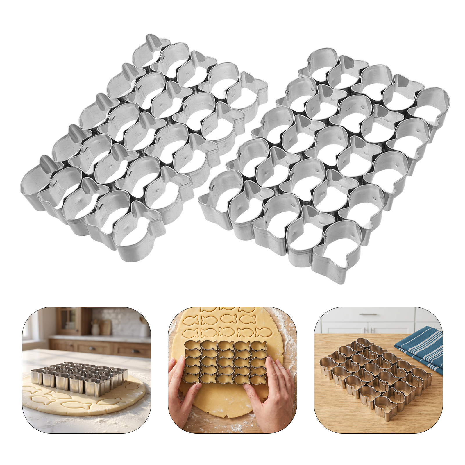 2 sztuki foremek do ciasteczek – Baking Kitchen Set recenzja i cena